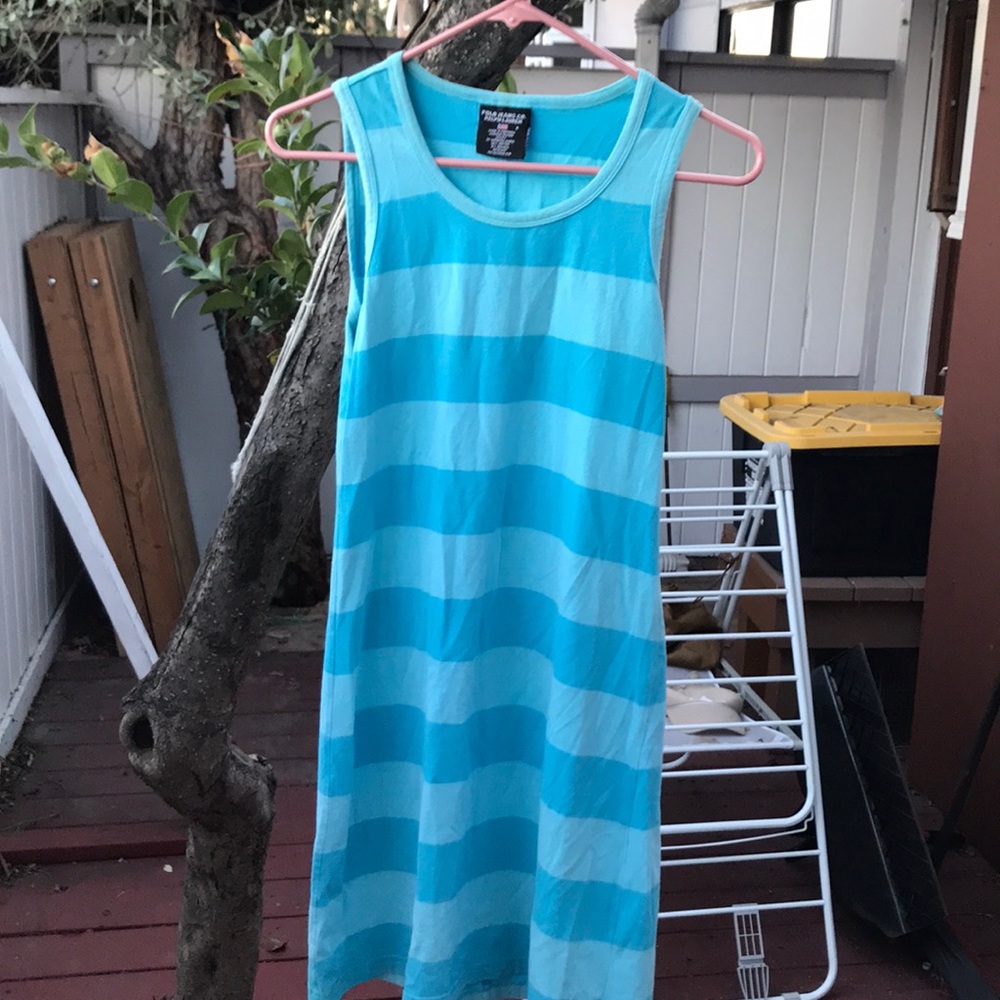 Blue dress